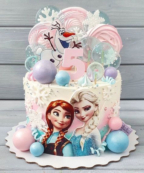 Elsa Birthday Cake, Frozen Birthday Party Cake, Frozen Themed Birthday Cake, Elsa Birthday Party, Frozen Theme Cake, Bolo Frozen, Frozen Bday Party, Frozen Party Decorations, Disney Frozen Birthday Party