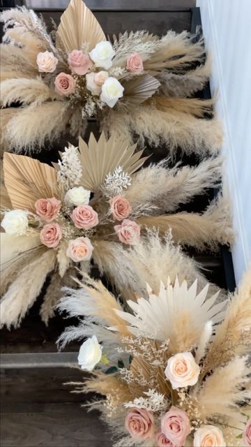 Pampas Flower Stand, Balloon Arch Pampas, Pampas Birthday Decor, Pampas Deco, Pampas Backdrop, Pampas Grass Floral Arrangements, Pampas Arch Arrangement, Pampas Grass Backdrop, Pink Pampas Grass