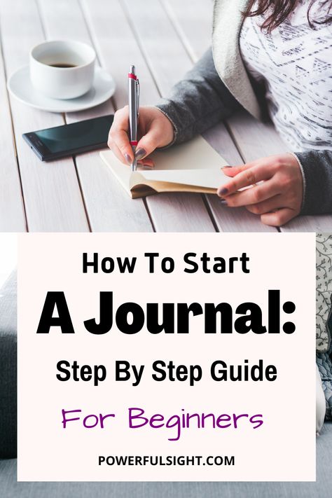 Here is a step by step guide for beginners on how to start a journal. Start journaling with these simple tips and methods. #howtostartjournaling #howtostartajournal #journaling How To Start A Journal, How To Start Journaling, How To Start Journal, Diary Inspiration, Start A Journal, Start Journaling, Types Of Journals, Write Every Day, Work Journal