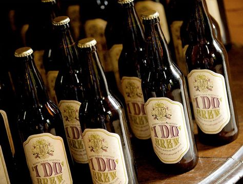 I DO drinks! Beer Wedding Favors, Wedding Beer Labels, Craft Beer Wedding, Beer Themed Wedding, Diy Wedding Bar, Custom Beer Labels, Wedding Beer, Wedding Bottle Labels, 2012 Wedding