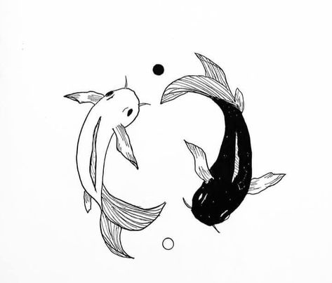 Black And White Fish Tattoo, Satosugu Beta Fish Tattoo, Jjk Fish Tattoo, Black And White Fish Jjk, Jujutsu Kaisen Fish, Jjk Koi Fish, Satosugu Koi Fish, Beta Fish Tattoo Jjk, Satosugu Fish Tattoo