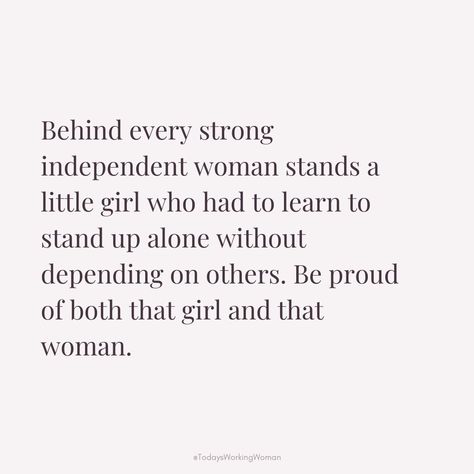 Empowerment comes from within. The journey from a resilient little girl to a strong independent woman is something truly remarkable. Celebrate both versions of yourself with pride and self-assurance - you are incredible in every way! 💪👧🌟 Strong Independent Woman Meme Funny, Confident Single Woman Quotes, Quotes For Queens Strong Women, Being An Independent Woman Quotes, Woman Rights Quotes, Independent Female Quotes, Quotes Confidence Sassy Strong Women, Women In Power Quotes, Outspoken Women Quotes