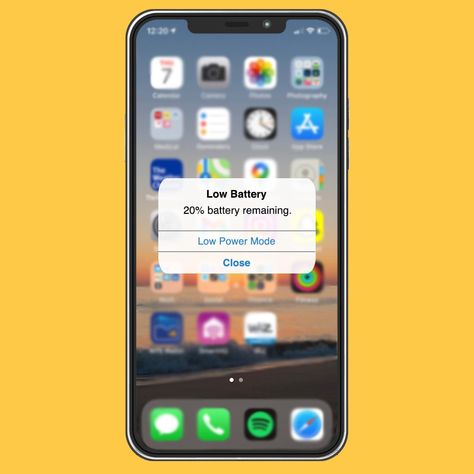 What Does Low Power Mode Do? — How to Extend iPhone Battery Life Low Battery Iphone, Iphone Battery Life, Iphone S, Battery Icon, Find My Friends, Iphone Features, App Background, Iphone Battery, Power Hungry