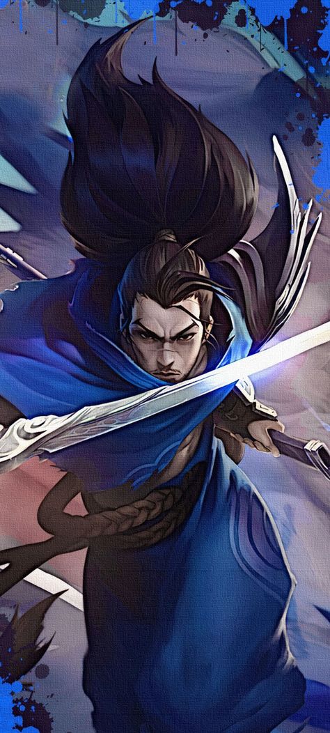 Yasuo Art, League Of Legends Wallpaper, League Of Legends Yasuo, Yasuo League, Boyfriend Scrapbook, Legends Wallpaper, Legend Images, Lol Champions, Dragon Heart