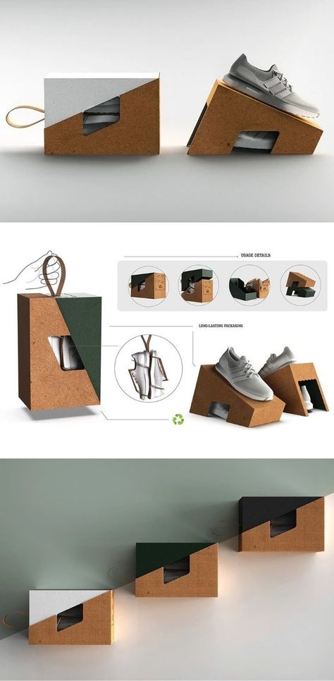 Shoe Packing Ideas, Multi Use Packaging, Unique Product Ideas, Reusable Packaging Ideas, Unique Packaging Design Boxes, Shoe Box Design Packaging, Shoes Packaging Design, Shoe Boxes Ideas, Shoes Box Design Ideas