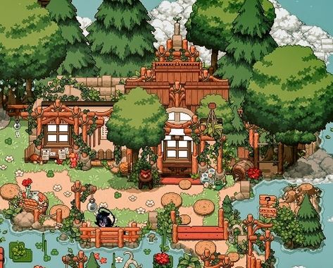 House In The Clouds, Pony Games, Pony Creator, Town Building, River Forest, Adorable Homes Game, Pix Art, Pixel Art Games, Pony Town