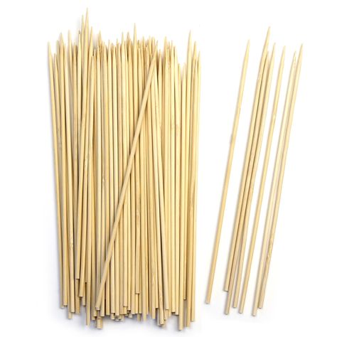 Free 2-day shipping. Buy 200pc Bamboo Wooden Skewers Sticks 12 In Wood BBQ Shish Kabob Fondue Party Grill at Walmart.com Marshmallow Appetizers, Appetizer Fruit, Bbq Sticks, Shish Kabob, Wooden Skewers, Kebab Skewers, Skewer Sticks, Meat Skewers, Fondue Party