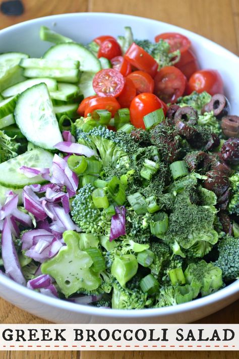 Greek Broccoli, Broccoli Salad Recipes, Broccoli Salads, Best Broccoli Salad, Best Broccoli Salad Recipe, Avocado Recipes Easy, The Best Broccoli, Best Broccoli, Greek Recipe