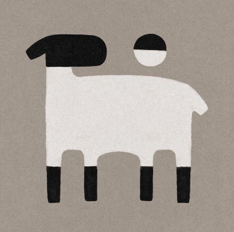 All Posts • Instagram Goat Graphic Design, Lamb Graphic, Black Sheep Graphic Design, Sheep Graphic, Sheep Illustration, Graphic Shapes, Graphic Design Posters, Children Illustration, Figurative Art