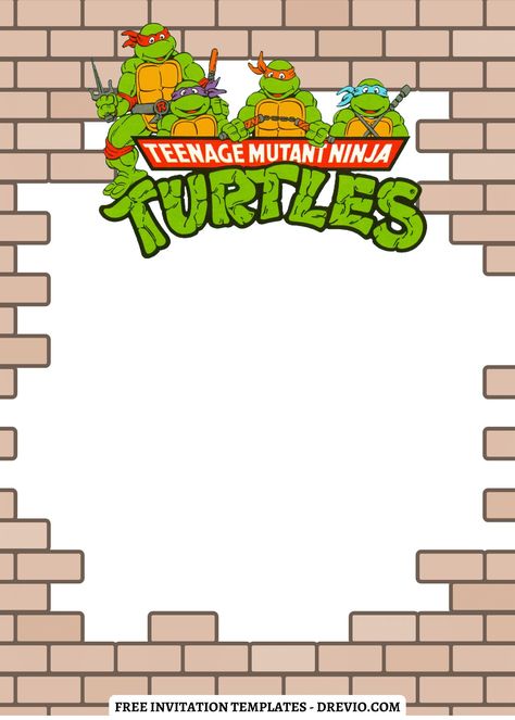 Download Now 10+ Cowabunga TMNT Ninja Turtles Canva Birthday Invitation Templates The Best Ways to Plan a Simple and Fun TMNT Party If you're looking for clever ideas that are trendy, you've come to the right place! In this post, you will find simple guides for a simple and fun cel... Tmnt Birthday Party Ideas, Turtle Classroom, Ninja Turtle Invitations, Ninja Turtle Theme, Mutant Ninja Turtles Party, Tmnt Birthday, Ninja Turtles Birthday Party, Ninja Birthday Parties, Tmnt Party