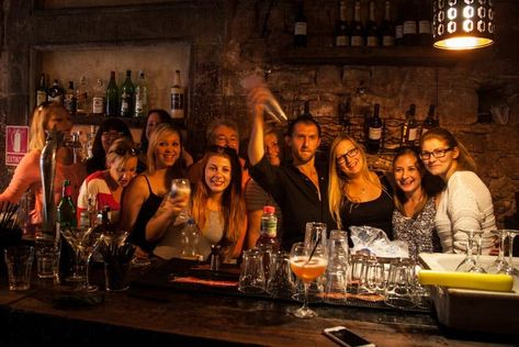 The 21 Best Barcelona Hen Do Activities for 2022! Hen Do Barcelona, Barcelona Hen Do, Famous Cocktails, Night Activities, La Boqueria, Boat Party, Hen Do, Service Animal, Wine Region