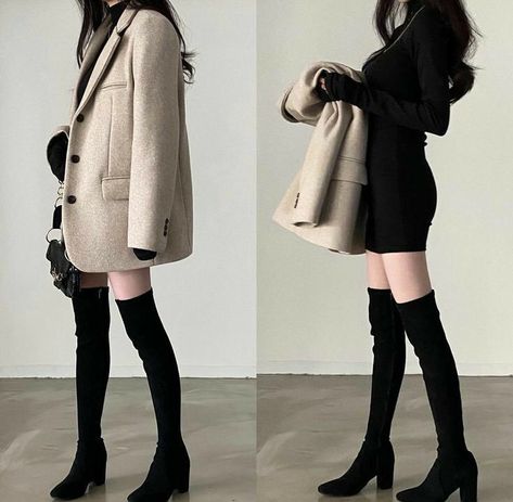 Korean Outfit Street Styles, Korean Casual Outfits, Korean Fashion Dress, Korean Girl Fashion, Kpop Fashion Outfits, Teenage Fashion Outfits, Korean Outfits, Casual Style Outfits, Teen Fashion Outfits