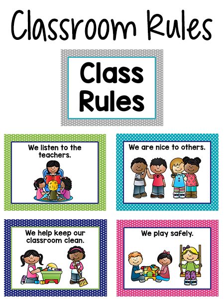 Here are some printable rules posters you can use in your classroom. Classroom Rules for Pre-K and Preschool children should be short, and easy to understand by a young child. I recommend having no more than 3-4 rules. When choosing the vocabulary to use in your rules, use easy words. You will have plenty of other … Preschool Classroom Rules, Preschool Rules, Class Rules Poster, Pre K Classroom, Clean Classroom, Classroom Rules Poster, Rules For Kids, Preschool Classroom Decor, Class Rules