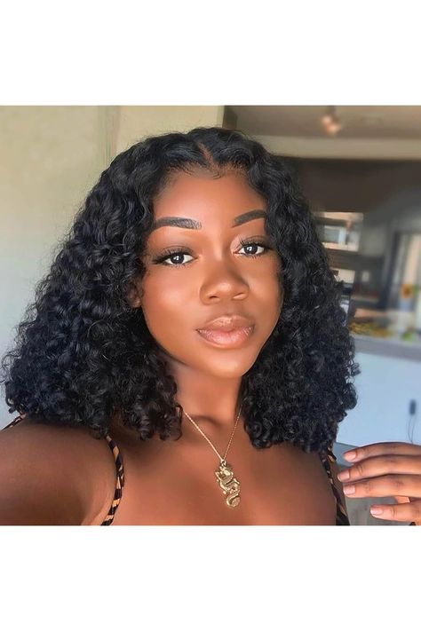 huarisi Bob Wig Human Hair Wet and Wavy Curly Wig Glueless 13x4x1 Transparent Lace Front Wigs Pre Plucked with Baby Hair 150% Density Brazilian Remy Hair Wigs for Black Women 12 inch Wet Curly Hair Wig, 14inch Curly Wig, 10inch Bob Wig Curly, 40 Inch Water Wave Wig, Big Chop Inspiration, 100 % Human Hair Wigs With Best Lace, Remy Hair Wigs, Brazilian Remy Hair, Big Chop