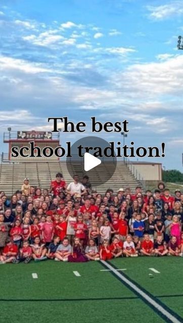 Brittany Richman & Andrea Reeve (Twins) on Instagram: "👉follow @theamericanmoms for more ways you and your kids can make a difference in your community. 

Does your school have a tradition that people look forward to all year? We call this one the “Kindergarten-Senior Walk” and it happens every year during Homecoming Week as part of our community pep rally. All the while, a sappy country song plays that bring everyone to tears. It’s such a powerful tradition of belonging and helping these kids feel like they’re part of something great— a community that matters and cares about them that they can be proud of. Our school district has been doing it for years and it gets me every time!

This tradition works great in our small Texas town, where we only have one elementary school and one high sc Senior Pep Rally Ideas, Spirit Day Ideas, Rally Idea, Teaching Character, Homecoming Week, Texas Towns, Country Song, Pep Rally, Song Play