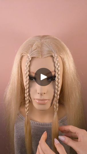 941K views · 3.5K reactions | Easy and cool hairstyle ❤️ #braids #hairstyle #hairtutorial | Olya Pobigailo | CHRISPY · Vibing Wacky Hair Days, Wacky Hair, Updos For Medium Length Hair, Long Natural Hair, Braided Hairstyles For Wedding, Hair Videos Tutorials, Braided Hairstyles Tutorials, Hair St, Braided Hairstyles Easy