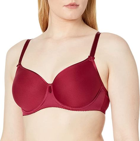 Fantasie Women's Rebecca Essentials Molded Spacer Underwire T-Shirt Bra at Amazon Women’s Clothing store Everyday Bra, T Shirt Bra, Amazon Women, Clothing Store, For Free, Bra, Free Shipping, Animals, T Shirt