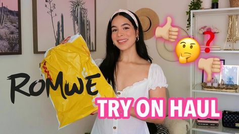 romwe summer clothing haul 2022, summer dresses, summer outfit inspo 2022, summer vacation style, summer vacation outfit ideas Romwe Outfits, Outfit Ideas Summer Vacation, Summer Style 2022, Summer Dresses 2022, Romwe Outfit, Casual Chic Summer, Try On Haul, Summer Vacation Outfits, Clothing Haul