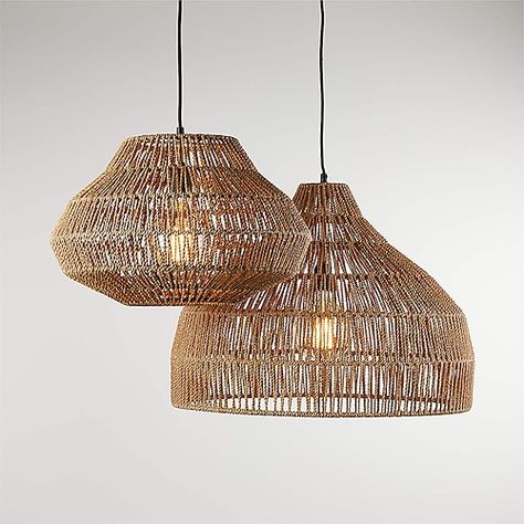 Dr Apartment, Woven Pendant Light, Chandelier Creative, Restaurant Chandelier, Patio Lights, Barn Interior, Babe Cave, Pendant Light Styles, Large Pendant Lighting