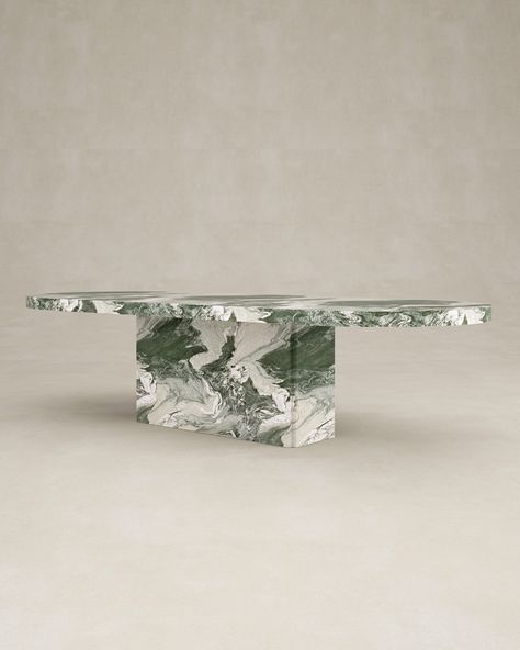 Commedia-dining-table-francesco-Balzano-C1-Kolkhoze-2 Marble Furniture Design, Marble Tables, Pottery Plant Pot, French Style Interior, Marble Interior, French Living Rooms, Marble Furniture, Onyx Marble, Live In Style