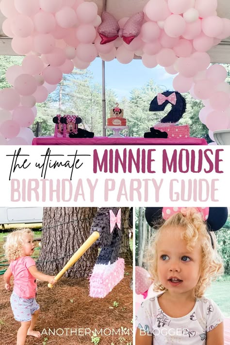 Minnie mouse theme party