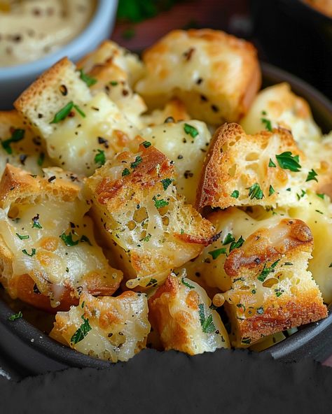 If you're looking for a snack that's both irresistibly crunchy and bursting with garlic flavor, these Crispy Garlic Bread Ritz Bits are the perfect treat. They combine the buttery, garlicky goodness of garlic bread with the satisfying crunch of Ritz crackers, making them an ideal appetizer or snack. Imagine having the flavors of garlic bread in a portable, crunchy form. These Crispy Garlic Bread Ritz Bits are not only easy to make but also incredibly addictive. They’re perfect for parties, ... Garlic Bread Ritz Cracker Bites, Garlic Bread Ritz Crackers, Garlic Bread Ritz Bits, Easy Finger Foods For Party, Garlic Bread Bites, Crispy Garlic Bread, Ritz Bits, Crispy Garlic, Ritz Cracker