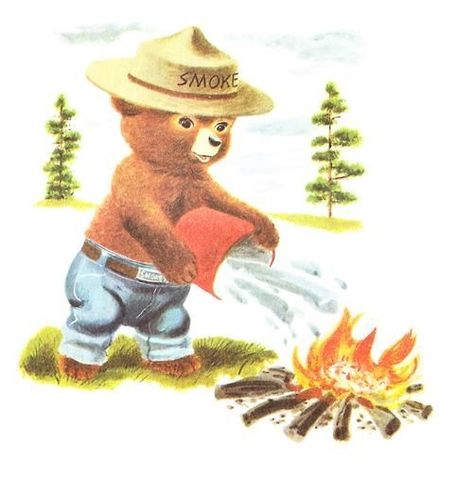 Richard Scarry | Smokey the Bear Smokey The Bear, Smokey Bear, Richard Scarry, Smokey The Bears, Busy Busy, Instant Gratification, 8x10 Frame, Classic Image, World Photo