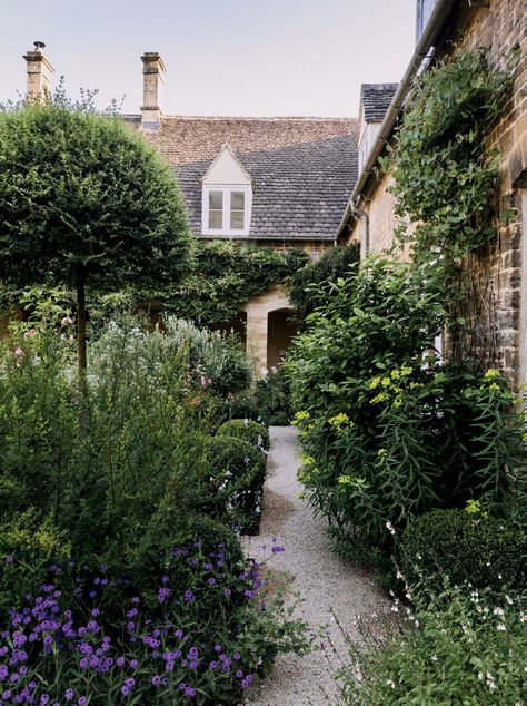 English Garden Design Ideas, Perovskia Blue Spire, English Garden Design, How To Garden, Spanish Garden, Devon Coast, Gravel Garden, Formal Garden, Garden Design Ideas