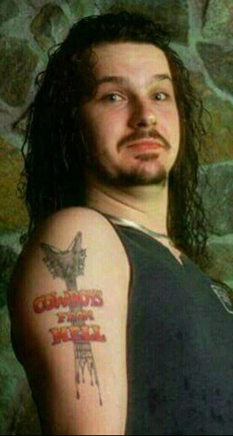 Dimebag Darrell Tattoo Dimebag Darrell Tattoo, Dimebag Darrel, Rex Brown, Pantera Band, Vinnie Paul, Phil Anselmo, Tribute Tattoos, Cowboys From Hell, Black Teeth