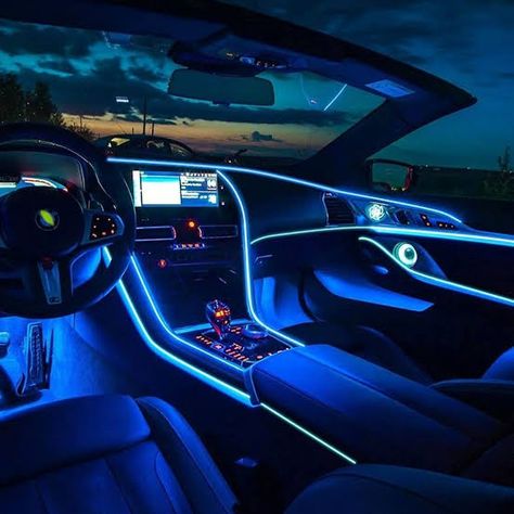 Ambient lighting car | Ambient lighting interior design #ambientlight #led #ambiencelight #ambientlighting #oscuramentovetri #mercedesbenze #canon #ambient #lighting #monitor #amg #mercedes #variasi #hificar #oscuramentovetriauto #cardvd #audioelite #navigatori #naturallight #cartablet #topquality #portrait #oscuramentovetriroma #scenic #renaultscenic #grandscenic #illuminazioneambiente #topclass #antifurti #streetphotography #ledinterior #carmonitor #antifurtiauto #sicurezzaauto #ambientled # Car Led Lights Interiors, Led Aesthetic, Tv Cars, Pink Truck, Car Led Lights, Car Colors, Car Interior Decor, New Trucks, Car Led