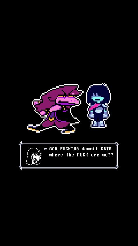 Deltarune Lockscreen, God Damnit Kris Where Are We, Goddammit Kris Where Are We, Deltarune Wallpaper Iphone, Kris Where The Hell Are We, Uv Wallpaper, Deltarune Wallpaper, Deltarune Susie, Undertale Wallpaper