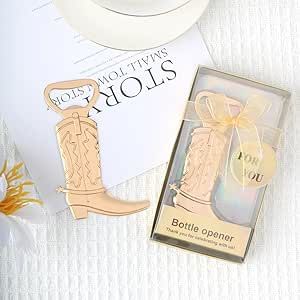 OCTTFLY 20 Pcs Cowboy Boot Bottle Opener Poppin Bottles Baby Shower Favor Wedding Favor Boots and Bubbly Bridal Shower Birthday Party Return Gifts for Guests Party Decorations or Souvenirs Boots And Bubbly Bridal Shower, Boots And Bubbly, Boot Bottle Opener, Poppin Bottles Baby, Birthday Party Return Gifts, Poppin Bottles, Gifts For Guests, Return Gifts, Kids Gift Guide