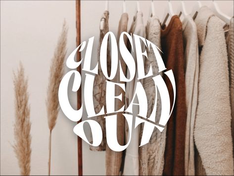 Clothes For Sale Sign, Closet Clean Out Aesthetic, Poshmark Cover Photo, Closet Cleanout Aesthetic, For Sale Sign Design Aesthetic, Closet Sale Logo Aesthetic, Closet Clean Out Graphic, Closet Clean Out Picture For Facebook, Closet Clean Out Sale Sign