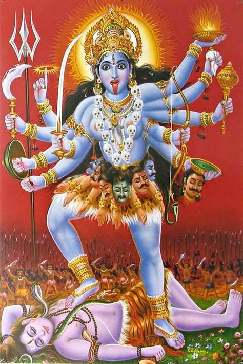 Jay Maa Kali, Kali Tattoo, Maa Kali Images, Kali Statue, Kali Hindu, Indian Goddess Kali, Durga Kali, Mother Kali, Kali Ma