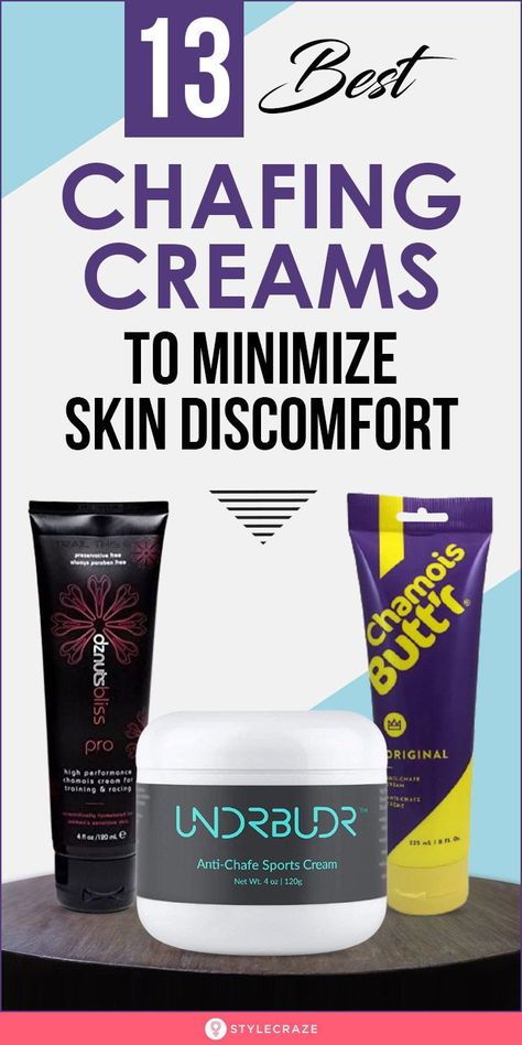 13 Best Chafing Creams To Minimize Skin Discomfort: Chafing happens when your skin becomes rash-like and inflamed. To prevent this, use an anti-chafing cream. These creams heal chafed skin, reduce friction, and eliminate redness. #ChaffingCream #Beauty #BeautyHacks Best Anti Chafing Shorts, Anti Chafing Diy, Remedies For Chafing Inner Thigh, Chafing Remedy Thighs, Chafing Remedies, Anti Chafing Cream, Inner Thigh Chafing, Chafed Skin, Organic Aloe Vera Gel