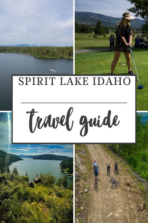 One of the best Lake towns in america, spirit lake Idaho. #idaho #roadtrips Spirit Lake Idaho, Post Falls Idaho, Lakeside Restaurant, Idaho Travel, Lassen Volcanic, Lassen Volcanic National Park, Lakeside Living, Angels Landing, Track Bike