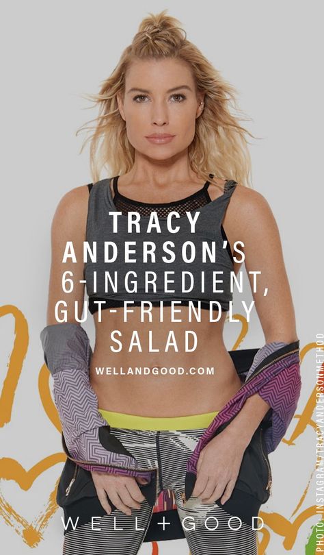 Vegan Creamy Salad Dressing, Tracey Anderson, Green Tea Fat Burner, Tracy Anderson Diet, Tracy Anderson Workout, Tracy Anderson Method, Creamy Salad Dressing, Salad Diet, Tracy Anderson