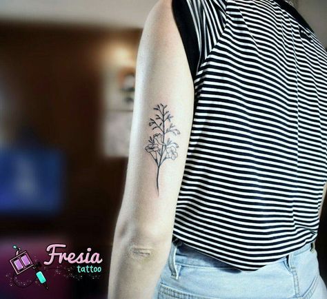 Botanical Arm Tattoo, Jacaranda Tattoo, Tattoos Inspo, Summer Tattoo, Tat Ideas, Piercing Tattoo, Tattoo Inspo, Tattoo Idea, Flower Tattoos