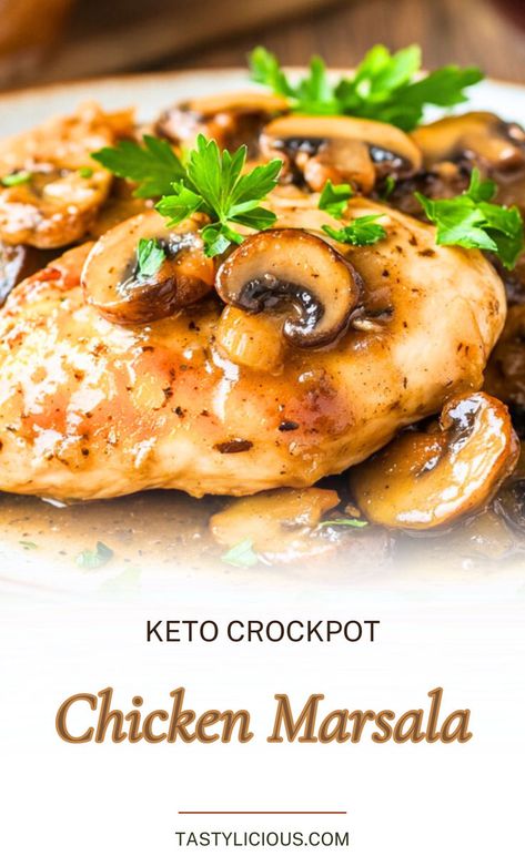 keto crockpot chicken marsala recipe how to make chicken marsala low carb chicken marsala easy crockpot recipe ideas low carb chicken dinner ideas keto chicken recipe ideas Low Carb Chicken Marsala, Recipe For Chicken Marsala, Keto Crockpot Chicken, Chicken Recipe Keto, Dinner Ideas Keto, Low Carb Dinner Easy, Low Carb Dinner Chicken, Chicken Marsala Easy, Dinner Recipes Healthy Low Carb