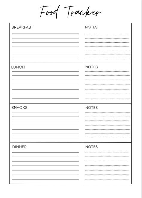 Food Diary, Meal Tracker, Meal planner, Meal organizer, Weekly meals,Meal Plan Template,Food Journal Printable,Meal Diary,Calorie Counting mealprep #horizontalplanner #weeklymealplannerprintable #undateddigitalplanner Meal Diary, Food Journal Printable, Food Journal Template, Meal Plan Template, Food Diary Template, Meal Tracker, Diary Template, Template Food, Planning Template