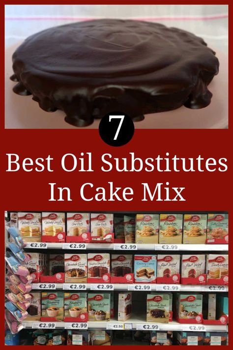 7 Best Substitute For Vegetable Oil In Cake Mix Ideas – Quick and easy alternatives and substitutes for vegetable oils so you can bake anyway and enjoy a perfectly moist cake. Substitute Vegetable Oil Baking, Substitute For Vegetable Oil, Vegetable Oil Substitute, Pumpkin Cake Mix, Cheap Desserts, Oil Substitute, Red Birthday Cakes, Nursing Cake, Sugar Free Cake