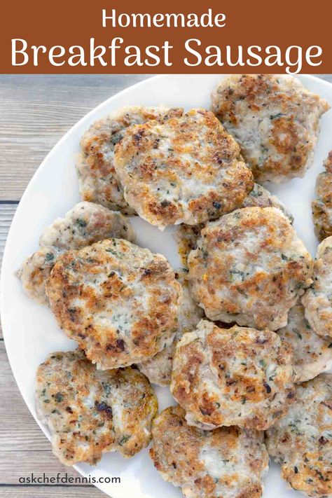 If you love breakfast, my homemade breakfast sausage patties is a recipe you’re going to love. Being able to control the ingredients makes all the difference in the world, and my homemade sausage patties will take breakfast food to another level of deliciousness. Sausage Patties In Oven, Baked Breakfast Sausage, Oven Baked Breakfast, Make Breakfast Sausage, Bake Sausage In Oven, Breakfast Sausage Seasoning, Breakfast Sausage Patties, Best Bread Pudding Recipe, Breakfast Skillet Recipes