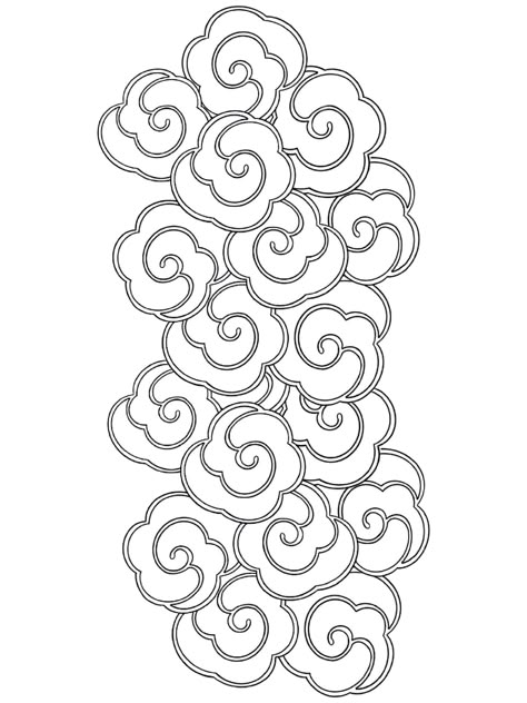 Tattoo Filling Pattern, Japanese Patterns Tattoo, Japanese Background Tattoo Design, Japanese Clouds Tattoos, Nubes Japonesas Tattoo, Pattern Tattoo Men, Japanese Tattoo Outline, Japanese Pattern Tattoo, Japanese Cloud Tattoo Design