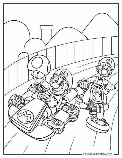 34 Super Mario Kart Coloring Pages

Print these free printable PDFs and let your kids color their favorite characters from Super Mario Kart! #mariokart #coloringpages #kidsactivities Mario Bros Coloring Pages, Mario Bros Coloring, Super Mario Coloring, Grinch Coloring Pages, Mario Coloring, Spongebob Coloring, Coloring Pages For Teenagers, Super Mario Coloring Pages, Shape Coloring Pages