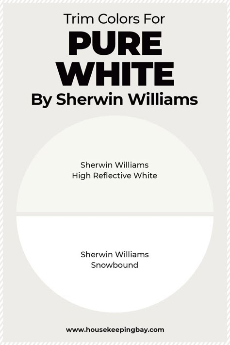 Sw High Reflective White, Sherwin Williams Ceiling Paint, Pure White Paint Color, Best Ceiling Paint, High Reflective White, Sw Pure White, Sherwin Williams Pure White, Pure White Sherwin Williams, White Ceiling Paint