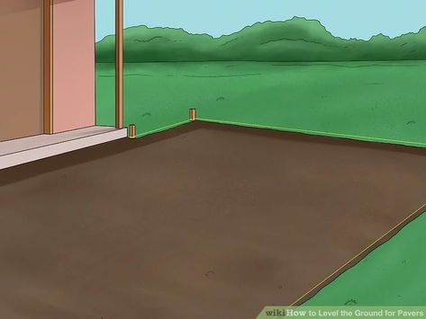 How to Level the Ground for Pavers: 15 Steps (with Pictures) Landscaping Stairs, Paver Patio Installation, Paver Steps, Brick Sidewalk, Diy Patio Pavers, Brick Paver Patio, Patio Installation, Pavers Backyard, Diy Backyard Patio