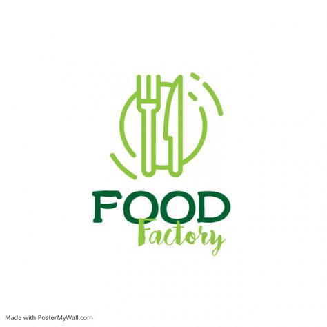 Aam360 | PosterMyWall Food Factory Logo, Food Logos, Food Graphics, Factory Logo, Food Film, Food Factory, Film Logo, Free Logo Templates, Invert Colors