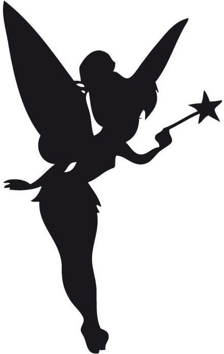 Disney Characters Silhouettes, Silhouettes Disney, Tinkerbell Peter Pan, Tinkerbell Party Theme, Silhouette Printables, Disney Font Free, Peter Pan Disney, Tinkerbell Disney, Disney Silhouettes