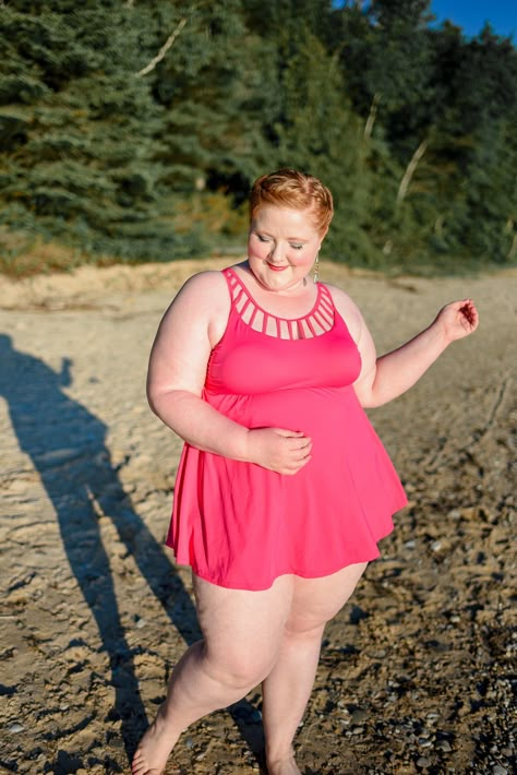 Catherines Plus Size Swim Lookbook Summer 2020: check out Catherines for figure flattiering plus size swimdresses, tankinis, and one-piece suits. Swimwear 2022, With Wonder And Whimsy, Sporty Swimwear, Wonder And Whimsy, Curvy Swim, Swimsuits Sporty, Swim Brands, Curvy Swimwear, Beach Retreat