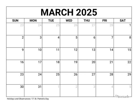 March Calendar 2025 Printable Blank March Calendar Printable, Xmas Card Messages, 2025 Printable, Calender Ideas, Calender Printables, St Patricks Day Pictures, Desk Calendar Design, Plan Your Month, March Calendar